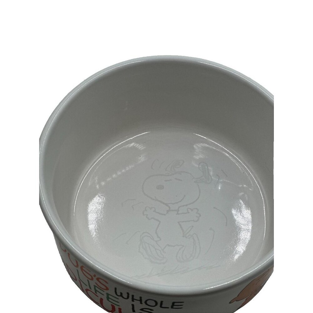 NIB Peanuts Snoopy Dog Treat Maker - BONUS Ceramic Bowl! Dog Biscuit Baker Gift - Picture 10 of 11